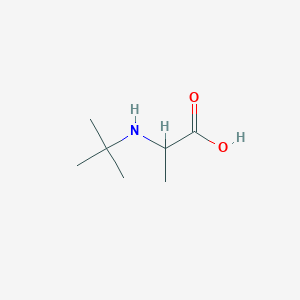 molecular formula C7H15NO2 B13123280 tert-Butyl-DL-alanine 