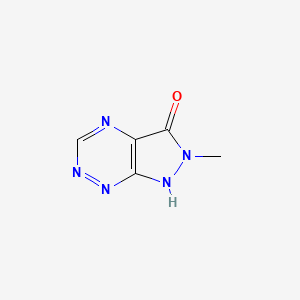 2-methyl-1H-pyrazolo[4,3-e][1,2,4]triazin-3(2H)-one