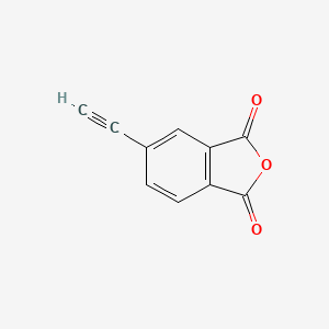 molecular formula C10H4O3 B1312331 4-Ethynylphthalic Anhydride CAS No. 73819-76-8