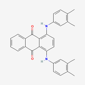 1,4-Bis(3,4-dimethylanilino)anthracene-9,10-dione