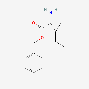 Benzyl1-amino-2-ethylcyclopropane-1-carboxylate