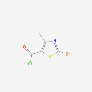 2-Bromo-4-methyl-thiazole-5-carbonyl chloride