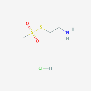 molecular formula C3H10ClNO2S2 B13123390 MTSEA-Chloride 