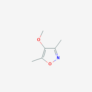 molecular formula C6H9NO2 B13123399 4-Methoxy-3,5-dimethylisoxazole 