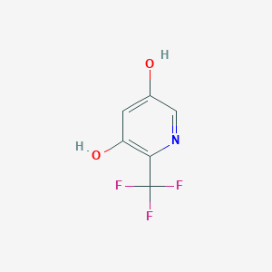 2-(Trifluoromethyl)pyridine-3,5-diol