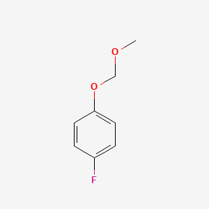 molecular formula C8H9FO2 B1312352 1-Fluoro-4-(methoxymethoxy)benzene CAS No. 141362-06-3