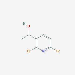 1-(2,6-Dibromopyridin-3-yl)ethanol