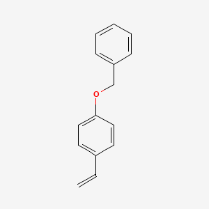 molecular formula C15H14O B1312359 4-Benzyloxystyrene CAS No. 36438-64-9