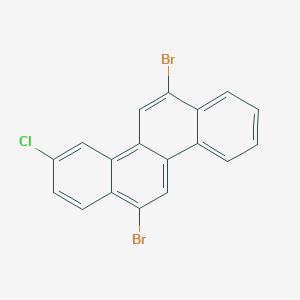 6,12-Dibromo-3-chlorochrysene