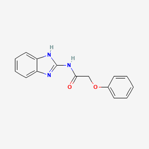 N-(1H-benzimidazol-2-yl)-2-phenoxyacetamide