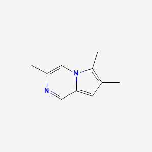 3,6,7-Trimethylpyrrolo[1,2-a]pyrazine