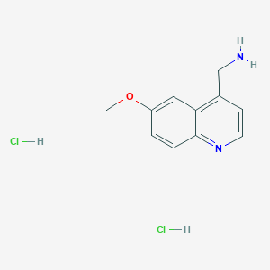 (6-Methoxyquinolin-4-yl)methanaminedihydrochloride