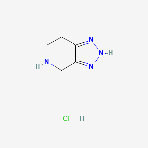 4,5,6,7-Tetrahydro-3H-[1,2,3]triazolo[4,5-c]pyridine hydrochloride