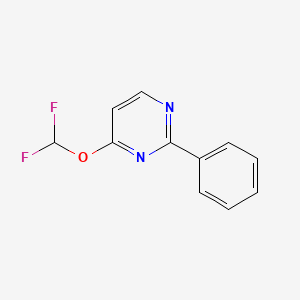 4-(Difluoromethoxy)-2-phenylpyrimidine