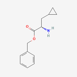 Benzyl (S)-2-amino-3-cyclopropylpropanoate