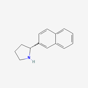 (R)-2-(Naphthalen-2-yl)pyrrolidine