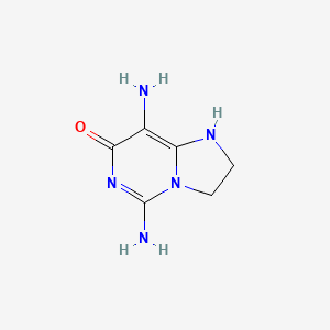 5,8-Diamino-2,3-dihydroimidazo[1,2-c]pyrimidin-7(1H)-one