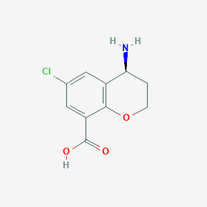 (S)-4-amino-6-chlorochromane-8-carboxylicacidhydrochloride