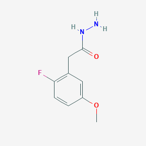 2-(2-Fluoro-5-methoxyphenyl)acetohydrazide