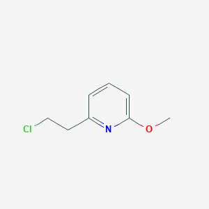 2-(2-Chloroethyl)-6-methoxypyridine