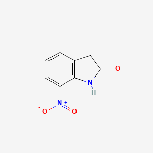 molecular formula C8H6N2O3 B1312400 7-硝基吲哚 CAS No. 25369-31-7