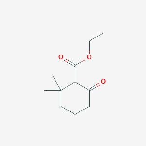 molecular formula C11H18O3 B13124009 Ethyl 2,2-dimethyl-6-oxocyclohexanecarboxylate 