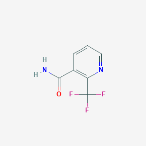 molecular formula C7H5F3N2O B1312402 2-(三氟甲基)烟酰胺 CAS No. 959108-47-5