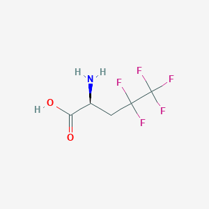 (S)-2-Amino-4,4,5,5,5-pentafluoropentanoic acid