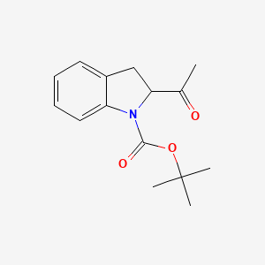 tert-Butyl2-acetylindoline-1-carboxylate