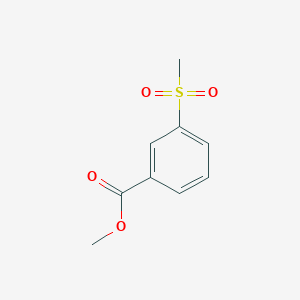 molecular formula C9H10O4S B1312412 Methyl 3-(methylsulfonyl)benzoate CAS No. 22821-69-8