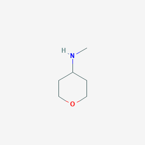 molecular formula C6H13NO B1312418 N-methyltetrahydro-2H-pyran-4-amine CAS No. 220641-87-2