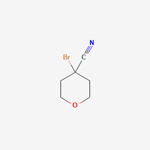 4-Bromotetrahydro-2H-pyran-4-carbonitrile