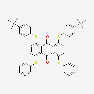 1,8-Bis((4-(1,1-dimethylethyl)phenyl)thio)-4,5-bis(phenylthio)anthraquinone