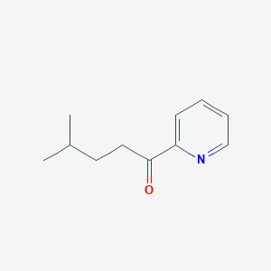 molecular formula C11H15NO B1312426 3-甲基丁基 2-吡啶基酮 CAS No. 95188-18-4