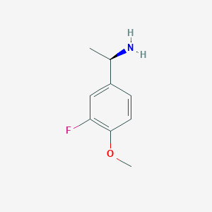 (R)-1-(3-Fluoro-4-methoxyphenyl)ethanamine