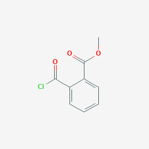 molecular formula C9H7ClO3 B1312440 2-(氯羰基)苯甲酸甲酯 CAS No. 4397-55-1