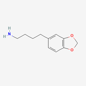 4-(Benzo[d][1,3]dioxol-5-yl)butan-1-amine