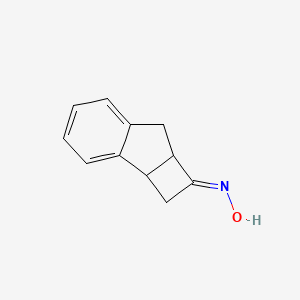 (1E)-N-hydroxy-2,2a,7,7a-tetrahydro-1H-cyclobuta[a]inden-1-imine