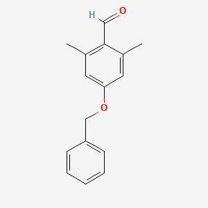 B1312446 4-(Benzyloxy)-2,6-dimethylbenzaldehyde CAS No. 28924-92-7