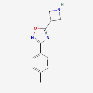 5-(Azetidin-3-yl)-3-(p-tolyl)-1,2,4-oxadiazole