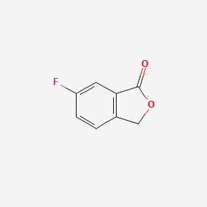 molecular formula C8H5FO2 B1312449 6-氟-3H-异苯并呋喃-1-酮 CAS No. 23932-84-5