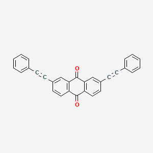 2,7-Bis(phenylethynyl)anthracene-9,10-dione