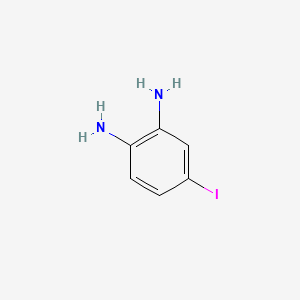 molecular formula C6H7IN2 B1312451 4-碘苯-1,2-二胺 CAS No. 21304-38-1
