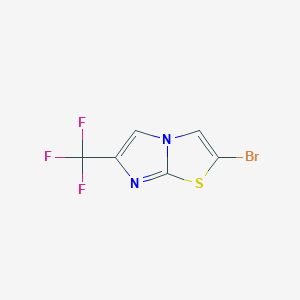 2-Bromo-6-(trifluoromethyl)imidazo[2,1-b]thiazole