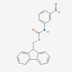 (9H-Fluoren-9-yl)methyl (3-formylphenyl)carbamate