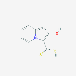 3-[Bis(sulfanyl)methylidene]-5-methylindolizin-2(3H)-one