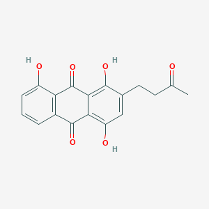 1,4,8-Trihydroxy-2-(3-oxobutyl)anthracene-9,10-dione