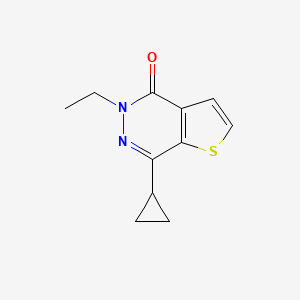 7-Cyclopropyl-5-ethylthieno[2,3-d]pyridazin-4(5H)-one