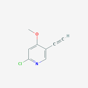 2-Chloro-5-ethynyl-4-methoxypyridine