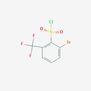 2-Bromo-6-(trifluoromethyl)benzenesulfonyl chloride